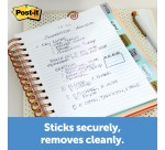 Indextabs Post-it 684 12mmx43mm metallic motief goud zilver 100 tabs