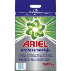 Ariel Professional Plus lessive en poudre, sac de 11,05 kg, 130 doses