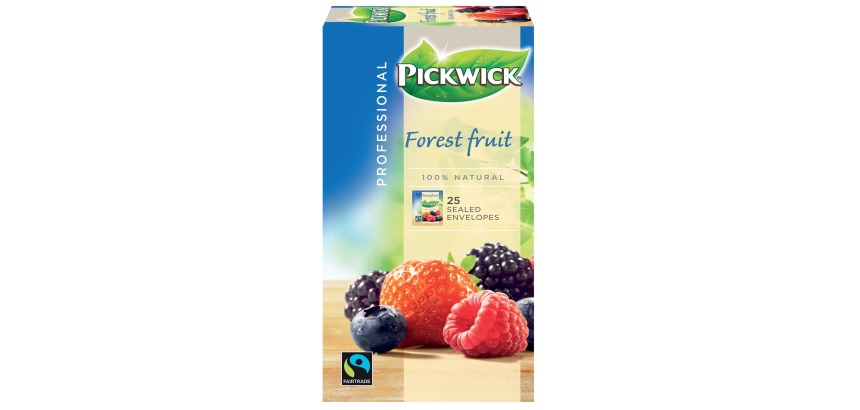 Pickwick tea, wild fruits, fair trade, pack of 25 bags