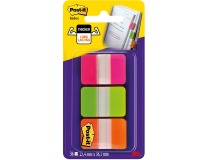 Indextabs Post-it 686GOT 25.4x38mm strong roze en groen 36 tabs