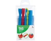 Das spatules de modelage, blister de 5 pièces en couleurs assorties