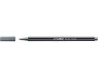 STABILO Pen 68 metallic feutre, argent