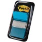 Post-it Index standard, ft 25,4 x 43,2 mm, dévidoir avec 50 cavaliers, turquoise