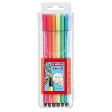 EN_ETUI 6 STABILO PEN 68 NEON ASS