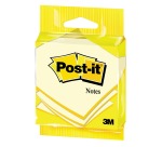 Post-it Notes, 100 vel, ft 76 x 76 mm, geel, op blister