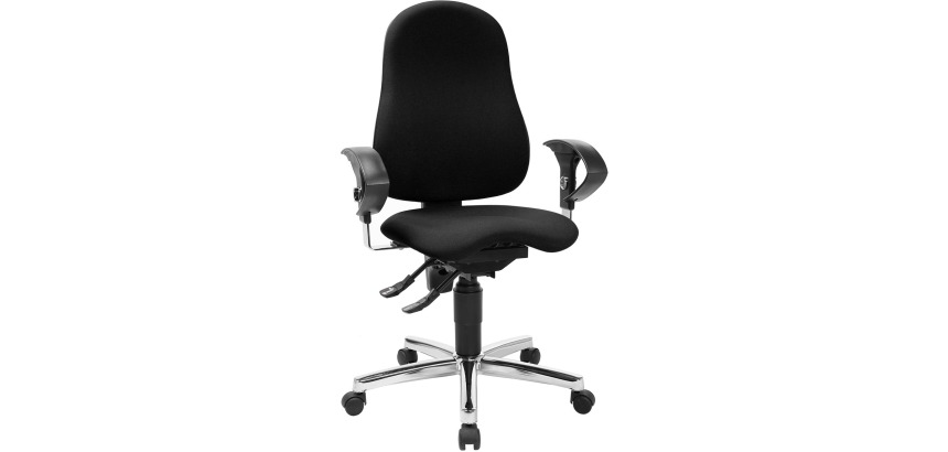 Topstar Ortho office chair, black