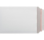 Flachkartonhülle Bong, Format 229 x 324 mm, selbstklebender Verschlussstreifen, Schachtel mit 100 Stück