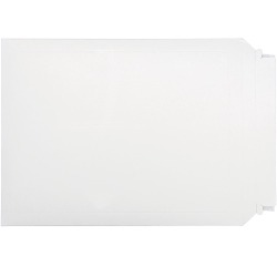 Bong pochette en carton plat, ft 250 x 353 mm, fermeture bande auto-adhésive, boîte de 100 pièces