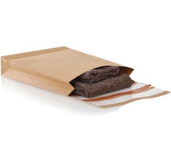 e-Green pochette à fond plat, ft 229 x 162 x 40 + 86 mm, boîte de 250 pièces