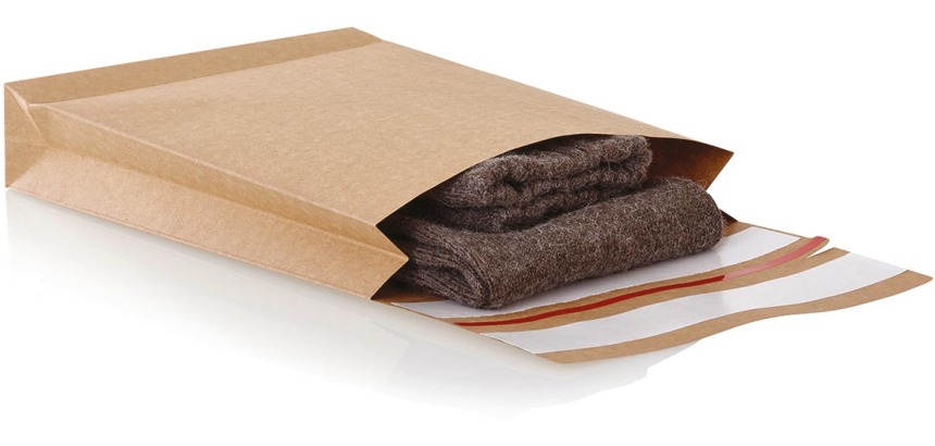 e-Green pochette à fond plat, ft 229 x 162 x 40 + 86 mm, boîte de 250 pièces