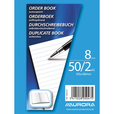 Aurora orderbook ft 10,5 x 14 cm
