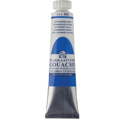 Talens gouache Extra Fine tube de 20 ml, outremer foncé
