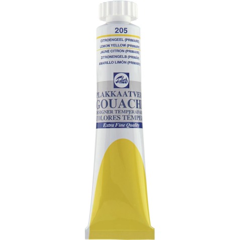 Talens gouache Extra Fine tube de 20 ml, jaune citron