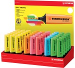 STABILO BOSS ORIGINAL highlighter, display of 45 pieces in 6 assorted colors