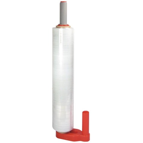 Distributeur pour des rouleaux de film Duo-50, plastique, rouge