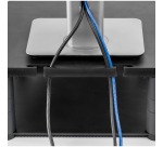 Fellowes adjustable-height monitor stand (from 64 to 165 mm) with plastic base