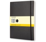 Moleskine notitieboek, ft 19 x 25 cm, geruit, soepele cover, 192 blad, zwart