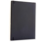 Moleskine notitieboek, ft 19 x 25 cm, geruit, soepele cover, 192 blad, zwart