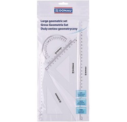 DONAU tekenset geometric, 4-delig