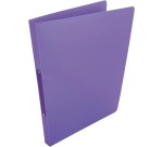 Alpha ring binder, for A4, in PP, 2 rings of 16 mm, purple