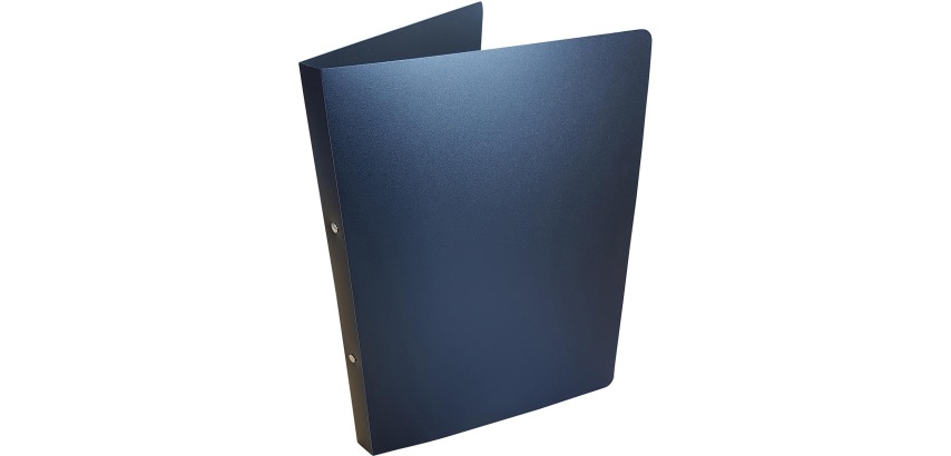 Alpha ring binder, for A4 size, in PP, 2 rings of 16 mm, black