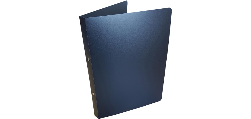 Alpha ring binder, for A4 size, in PP, 2 rings of 16 mm, black
