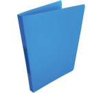 Alpha ring binder, for A4 size, in PP, 2 rings of 16 mm, blue
