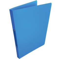 Alpha classeur à anneaux, pour ft A4, en PP, 2 anneaux de 16 mm, bleu