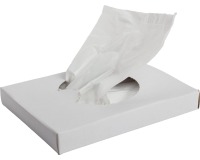 Primesource sachets hygiéniques PEHD, blanc, 48 x 25 pièces