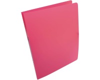 Alpha classeur à anneaux, pour ft A4, en PP, 2 anneaux de 16 mm, rose