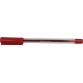 Pergamy balpen, medium punt, rood