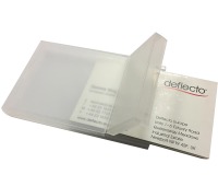 Deflecto porte-cartes de visite transparent