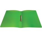 Alpha ringmap, voor ft A4, uit PP, 2 ringen van 16 mm, transparant groen
