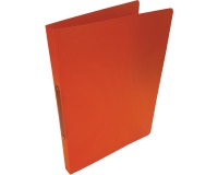 Alpha classeur à anneaux, pour ft A4, en PP, 2 anneaux de 16 mm, orange tranparent