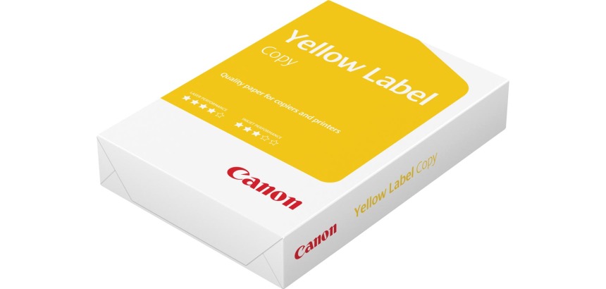 Canon Yellow Label Copy reprographic paper, A4 size, 80 g, pack of 500 sheets
