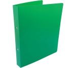 Alpha classeur à anneaux, pour ft A4, en PP, 2 anneaux de 25 mm, vert
