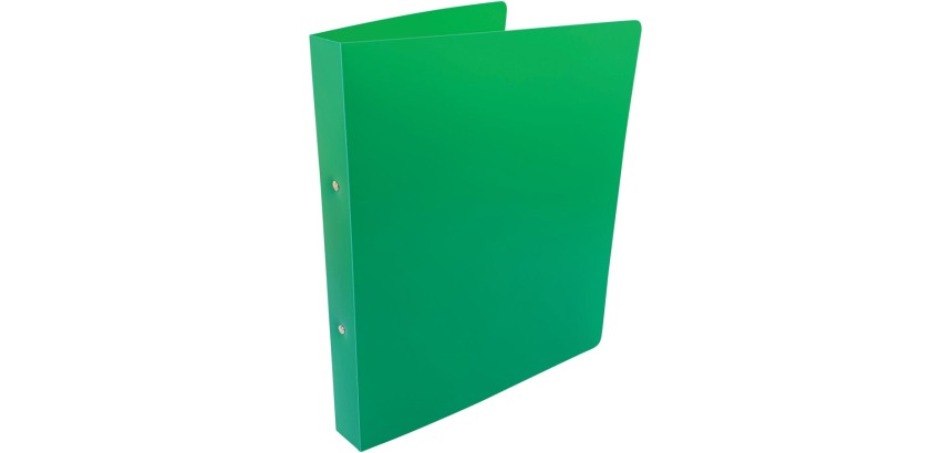 Alpha classeur à anneaux, pour ft A4, en PP, 2 anneaux de 25 mm, vert