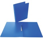 Alpha ringmap, voor ft A4, uit PP, 2 ringen van 25 mm, blauw