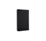 Moleskine notebook, 9 x 14 cm, plain, hard cover, 192 pages, black