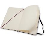 Moleskine notebook, 9 x 14 cm, plain, hard cover, 192 pages, black