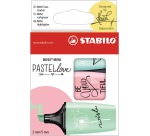 STABILO BOSS MINI Pastellove highlighter, box of 3 pieces in assorted pastel colors