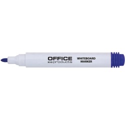 OFFICE products marqueur pour tableau blanc 1-3 mm, pointe ronde, bleu