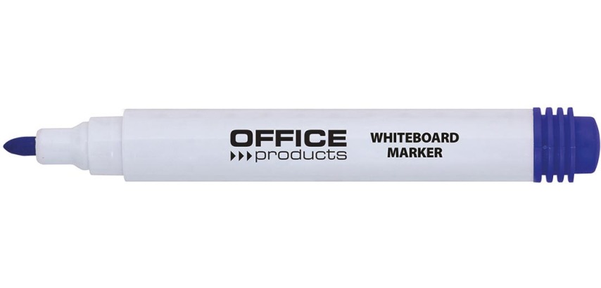 OFFICE products marqueur pour tableau blanc 1-3 mm, pointe ronde, bleu