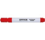 OFFICE products whiteboard marker 1-3 mm, round tip, red
