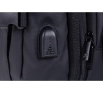 Donau Travel backpack Prague, 32 l, 17 inches, black