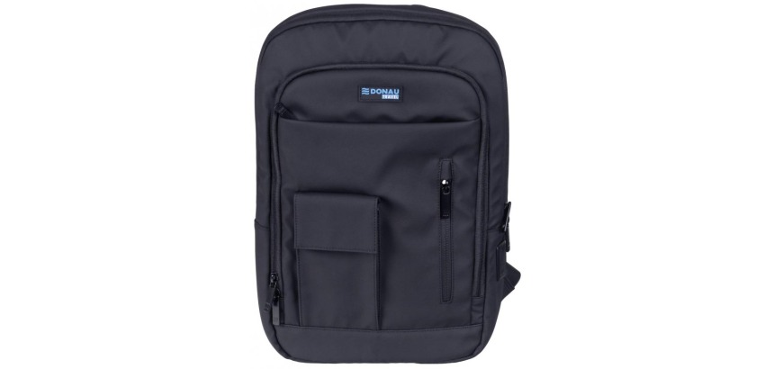 Donau Travel sac à dos Rome, 9 l, 13,3 pouces, noir