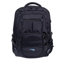 Donau Travel rugzak Amsterdam, 35 l, 17 inch, zwart