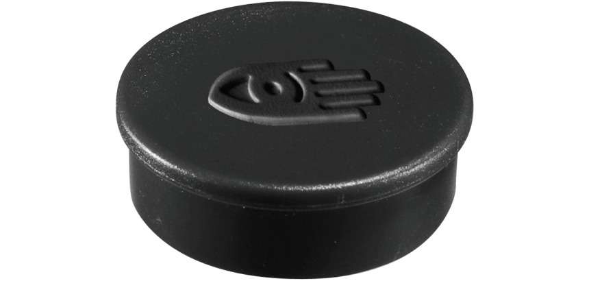 Legamaster super magnet, 35 mm, black, pack of 10 pieces