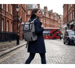 Donau Travel backpack London, 18 l, 15.6 inches, gray