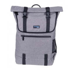 Donau Travel sac à dos London, 18 l, 15,6 pouces, gris